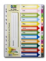 Chia file giấy 12 lá có số