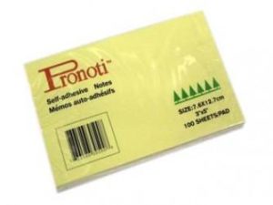 Giấy nhắn Pronoti 3x5 inch