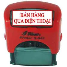 Dấu bán hàng qua điện thoại