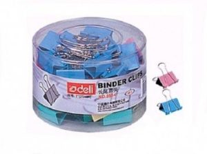 Kẹp bướm màu Deli 41mm