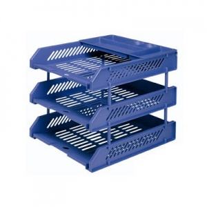 Khay nhựa để tài liệu 3 tầng A4 Shuter