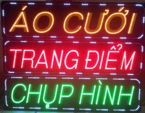 Làm biển quảng cáo LED