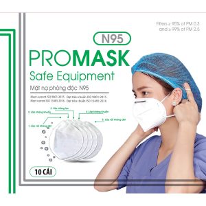 Khẩu trang N95 không van ProMask