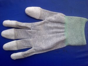 Găng tay phủ ngón PU chống tĩnh điện