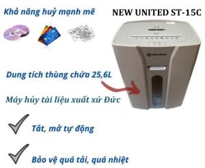 Máy hủy New United ST-15C