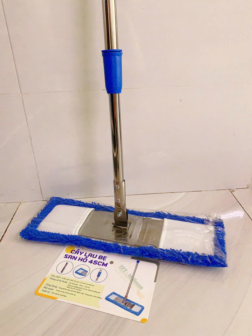 Cây lau khô, cây đẩy ẩm sàn - Ảnh 2