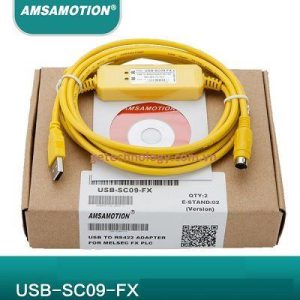 Cáp lập trình PLC Mitsubishi dòng FX: USB-SC09-FX