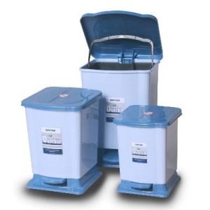 Thùng rác nhựa đạp chân .